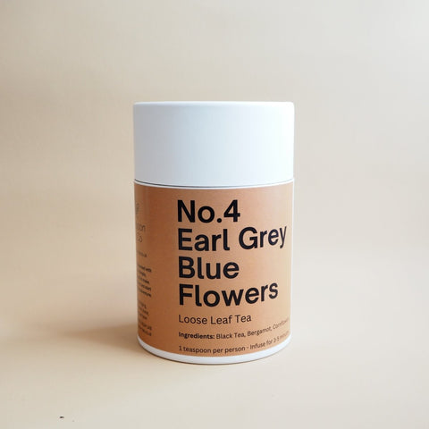Earl Grey Blue Flowers Loose Leaf Tea - Teaspoon Tea Co