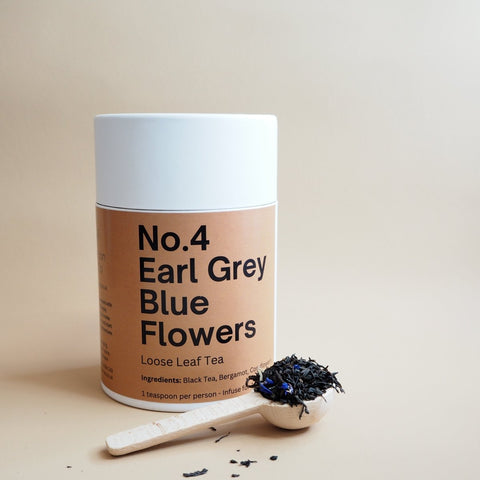 Earl Grey Blue Flowers Loose Leaf Tea - Teaspoon Tea Co