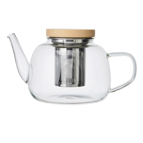 Rivalto Glass teapot with infuser - Teaspoon Tea Co