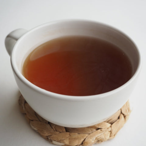 A cup of Russian Caravan Tea - Made using Loose Leaf Tea from Teaspoon Tea Co