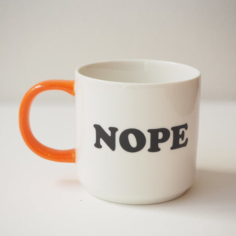 Peanuts Snoopy Mug - NOPE - Teaspoon Tea Co