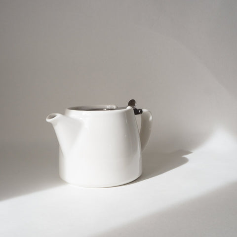 Stump White Teapot 2 cup - Teaspoon Tea Co