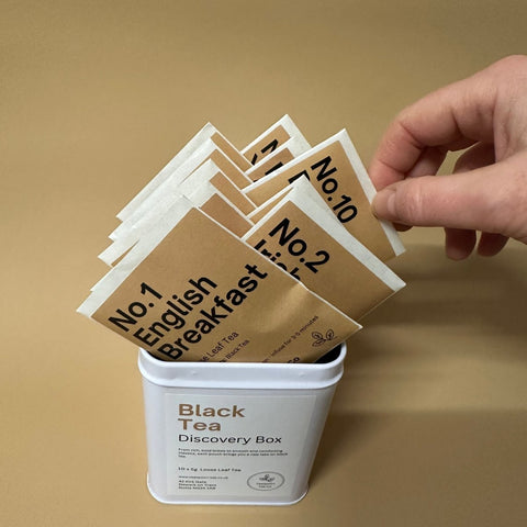 Black Loose Leaf Tea Discovery Box - Teaspoon Tea Co