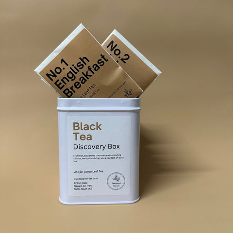 Black Loose Leaf Tea Discovery Box - Teaspoon Tea Co