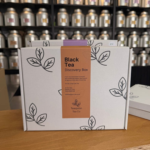 Black Loose Leaf Tea Discovery Box - Teaspoon Tea Co