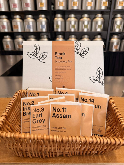 Black Loose Leaf Tea Discovery Box - Teaspoon Tea Co