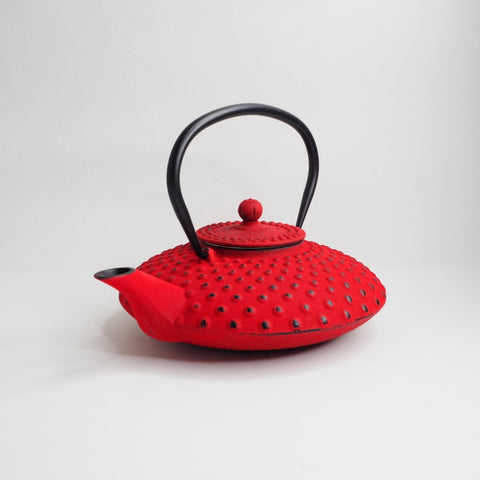 Cast Iron Red Teapot by Bredemijer - Teaspoon Tea Co