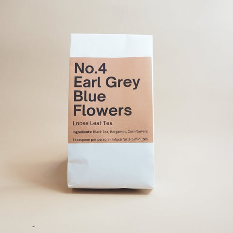 Earl Grey Blue Flowers Loose Leaf Tea - Teaspoon Tea Co
