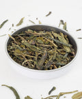 Lung Ching Dragonwell Green Tea from Teaspoon Tea Co is probably our best tasting Green tea.  It's also our best quality green tea and this can be seen here with its large pressed leaves.  If your looking for a green tea that tastes good this is it.
