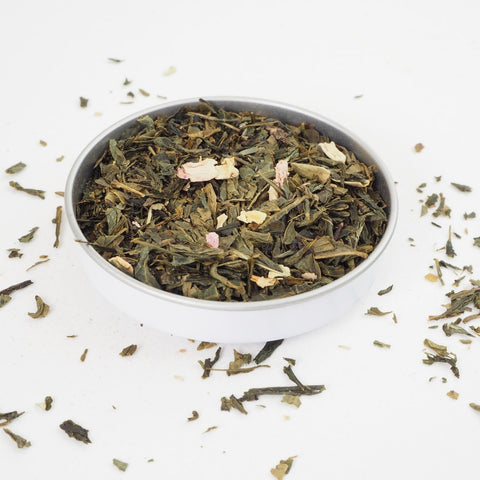 No.43 Cherry Sencha Green Loose Leaf Tea - Teaspoon Tea Co