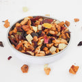 Passionfruit & Orange Fruit Tea from UK online Teashop Teaspoon Tea Co.  This fruit tea looks so good, large pieces of rich fruit can be seen including Orange peel, Apple and Pineapple. 