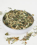 Stinging Nettle Tea looks bright and delicious.  This Herbal Infusion is caffeine free and tastes great.  Buy Online from Teaspoon Tea Co