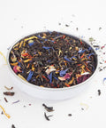 Summer Tea from online tea specialist  Teaspoon Tea Co.  This pretty loose leaf tea with large black tea leaves and flower petals like Cornflower, Rose and marigold.  A beautiful flavoured tea 