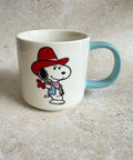 Mug with snoopy in a cowboy hat 