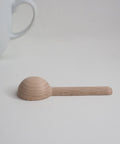 back of wooden teaspoon