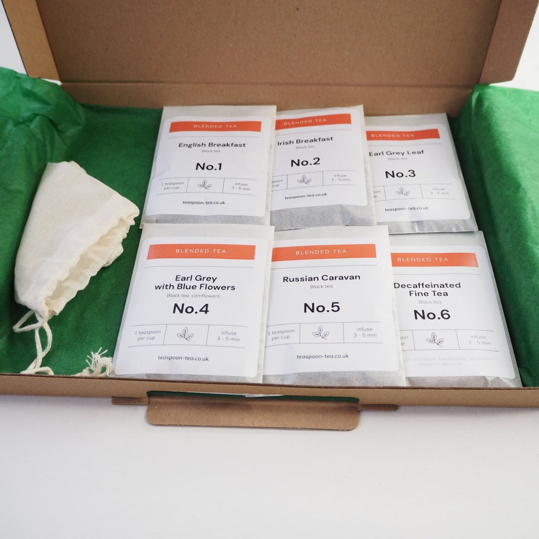 Blended Loose Leaf Tea Sample Box Teaspoon Tea Co