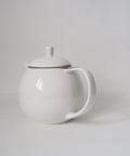 Curve Teapot White - Teaspoon Tea Co