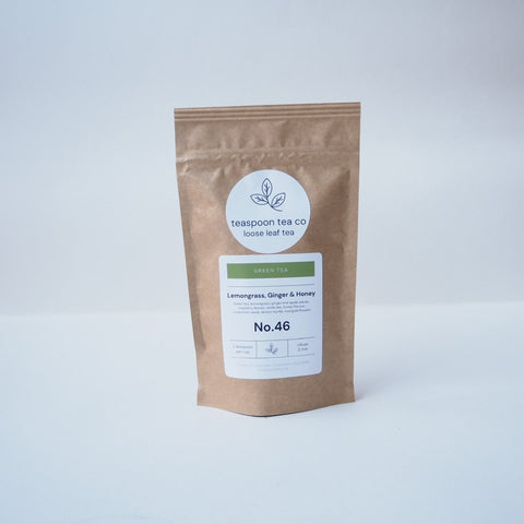 Lemongrass, Honey & Ginger Green tea - Teaspoon Tea Co