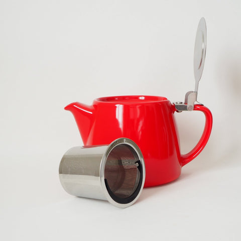 Stump Red Teapot 2 cup - Teaspoon Tea Co