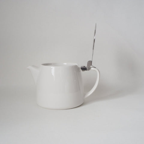 Stump White Teapot 2 cup - Teaspoon Tea Co